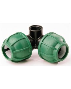 Eckwinkel 90° mit IG, Irritec-Klemmfitting