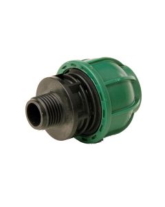 Anschlussverschraubungen mit AG, Irritec Klemmfitting