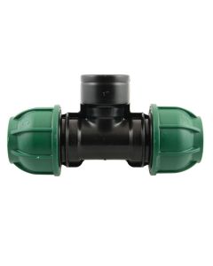 T-Stück mit IG, Irritec-Klemmfitting