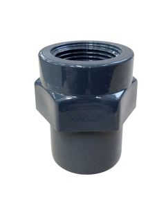 Stecknippel mit IG, PVC-Klebefitting