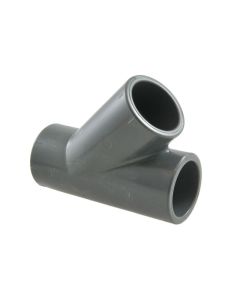 T-Stücke mit Abgang, Größen:  20 mm - 63 mm