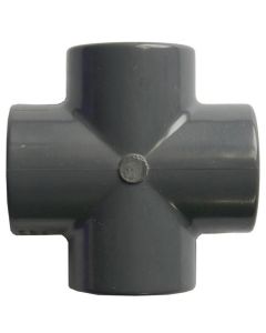 Kreuzstücke, PVC-Klebefittings
