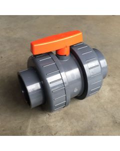 Kugelhähne, PVC, 25 mm Klebemuffe