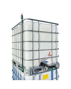 Starre Entlüftung für zwei übereinander stehende Tanks