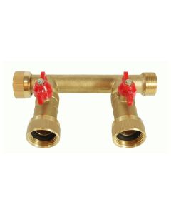 Verteiler + Kugelhähne