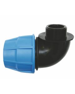 Supreme Winkel 90° mit AG, Klemmfitting