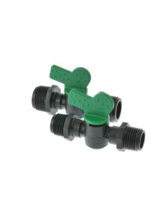 Absperrventile PP, AG x AG