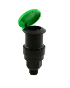 RB Schnellkupplungshydrant 3/4" AG mit grünem Deckel