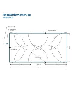 Reitplatz-Set, 40x25 m, mech., ME, 4,2 m³